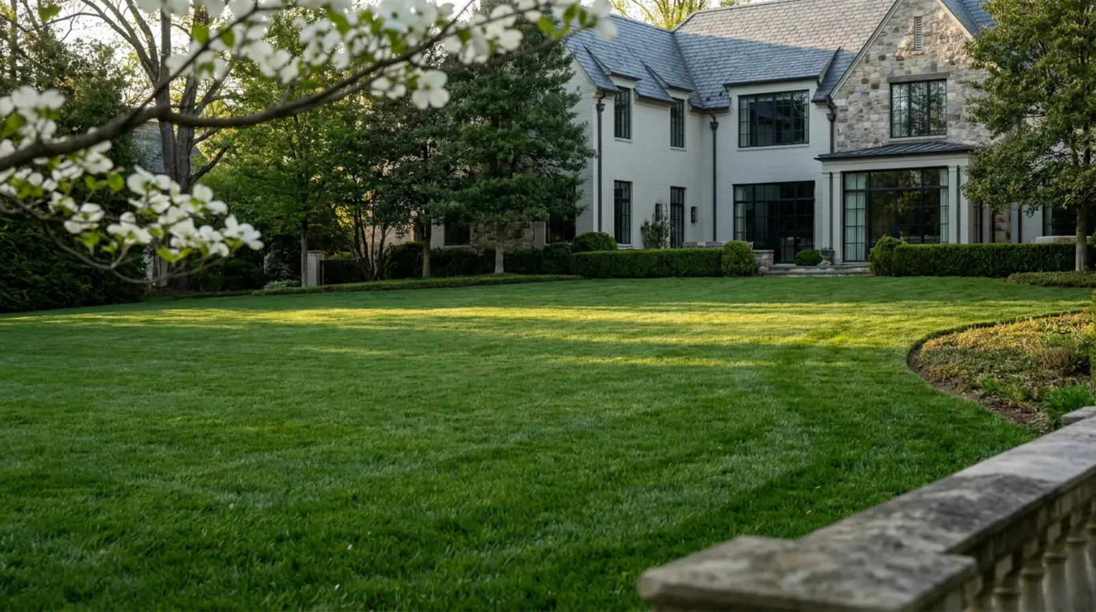 A Pure Turf lawn in Green Hills, Tennessee
