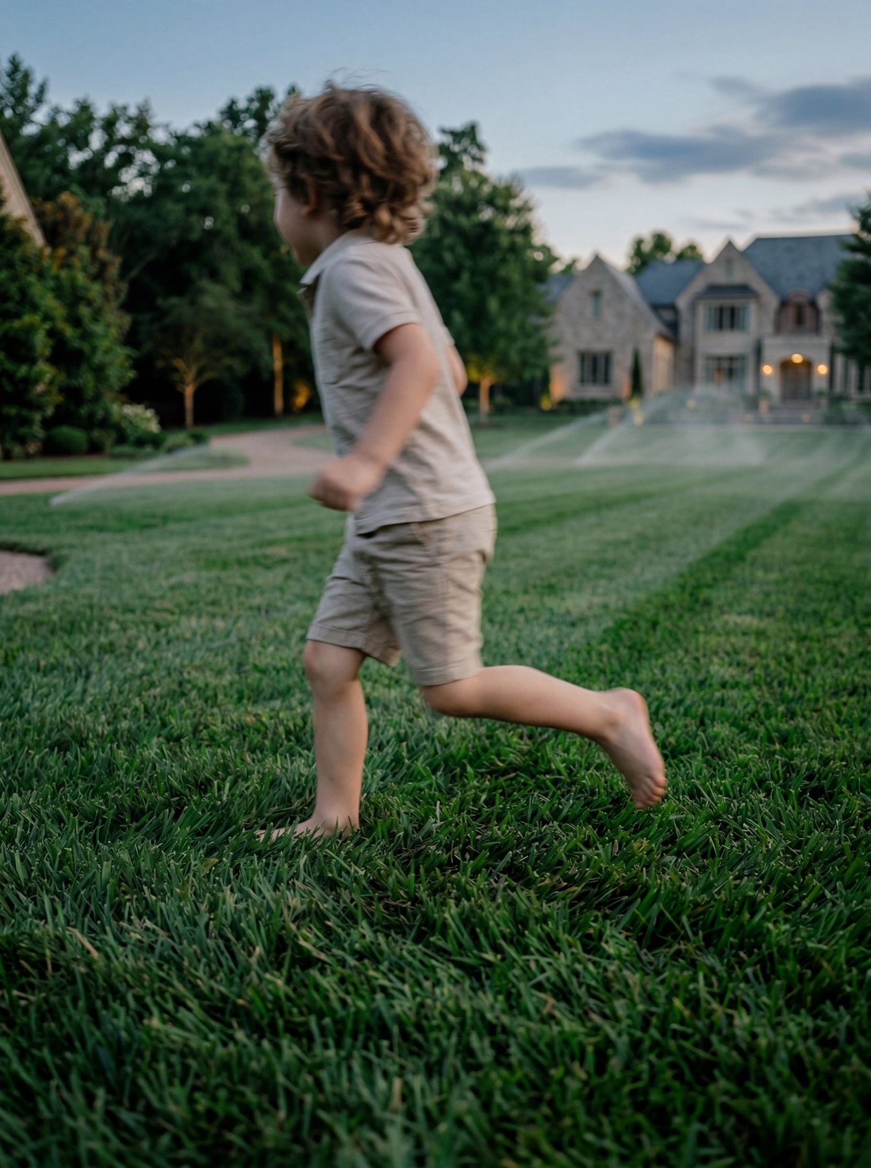 A Pure Turf–maintained lawn in Brentwood, Tennessee